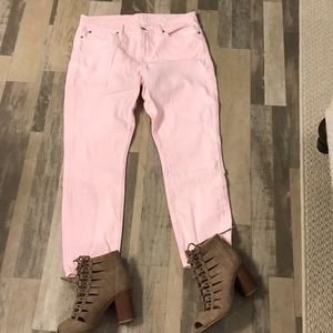 NWT - 7 for all Mankind Pink Jeans 30